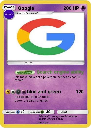Pokemon Google