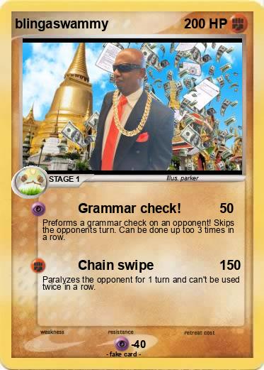 Pokemon blingaswammy