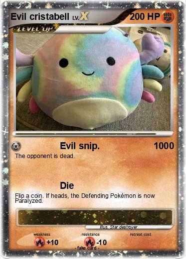 Pokemon Evil cristabell