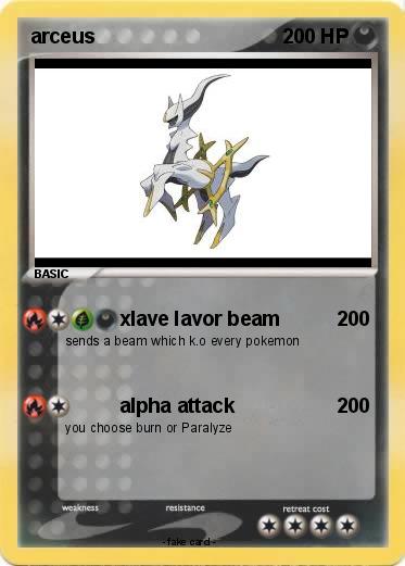 Pokemon arceus