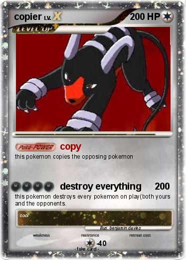 Pokemon copier