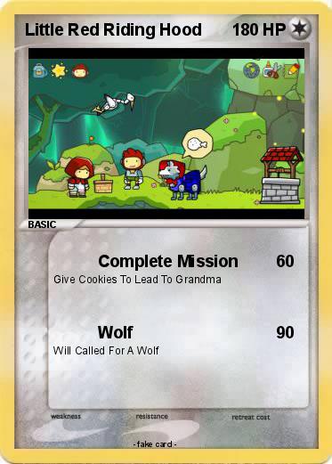 Pokemon Little Red Riding Hood