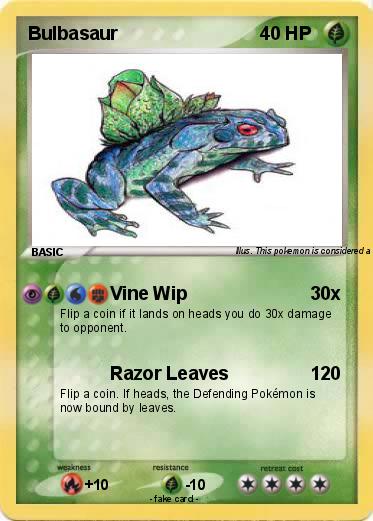 Pokemon Bulbasaur