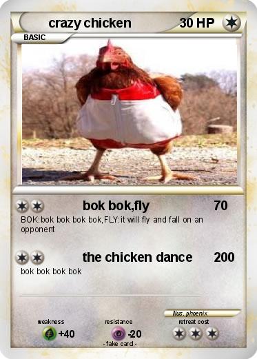 Pokemon crazy chicken
