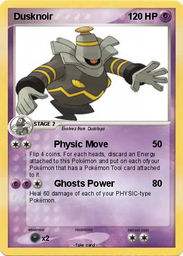 Pokemon Dusknoir