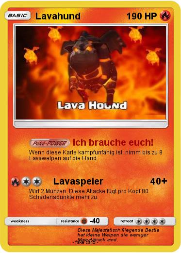 Pokemon Lavahund