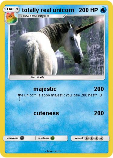 Pokemon totally real unicorn