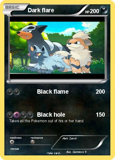 Pokemon Dark flare