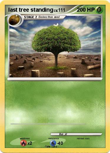 Pokemon last tree standing