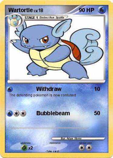 Pokemon Wartortle