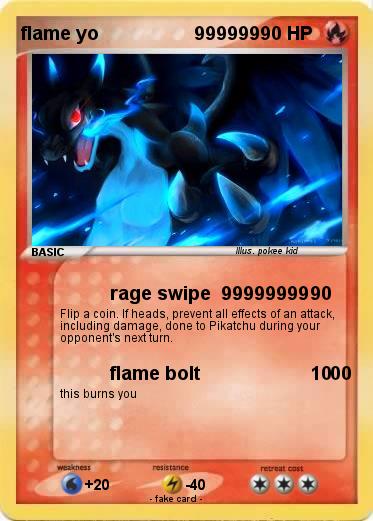 Pokemon flame yo                   999999