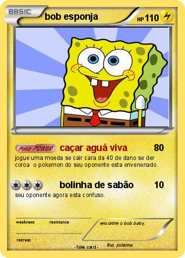 Pokemon bob esponja