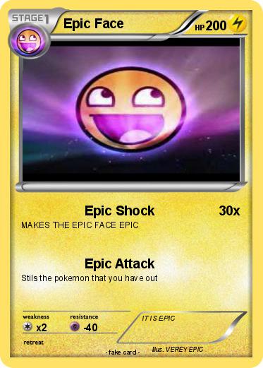 Pokemon Epic Face