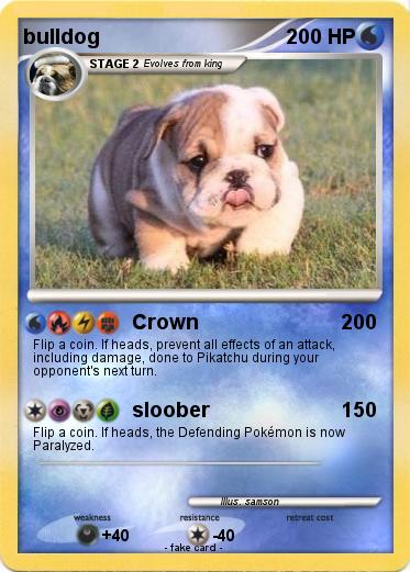 Pokemon bulldog