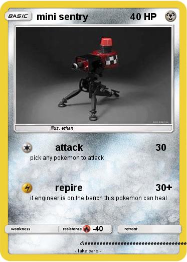 Pokemon mini sentry