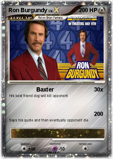Pokemon Ron Burgundy