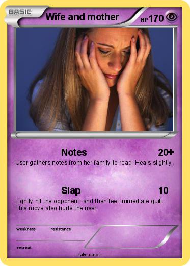 Pokemon Wife and mother