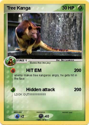 Pokemon Tree Kanga