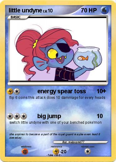 Pokemon little undyne