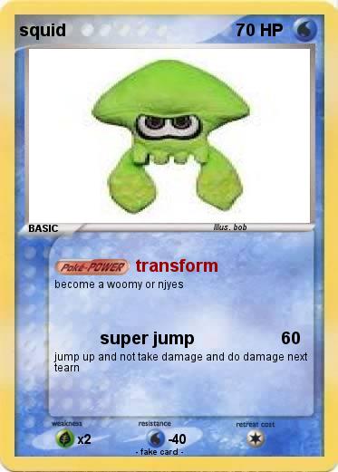 Pokemon squid