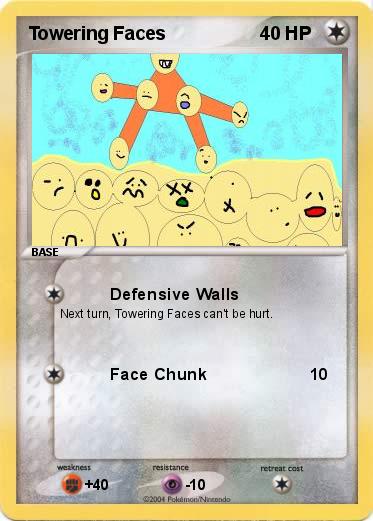 Pokemon Towering Faces