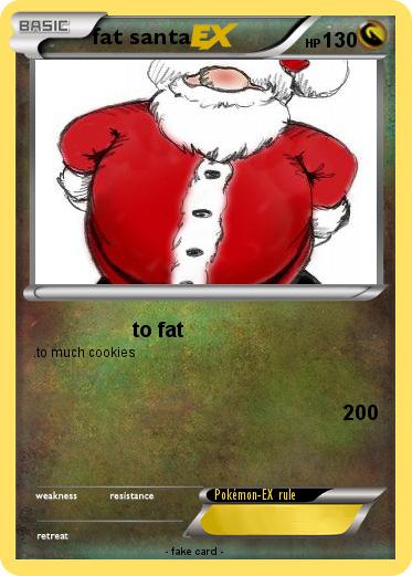 Pokemon fat santa
