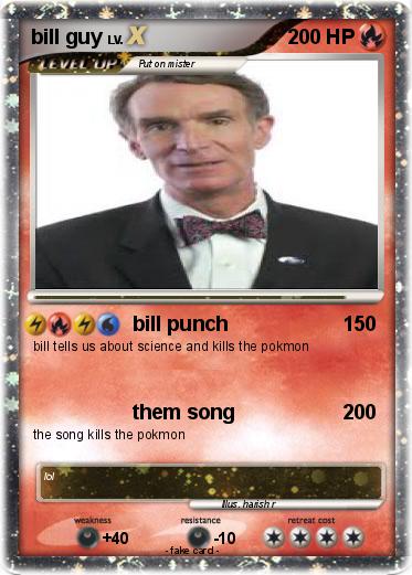 Pokemon bill guy