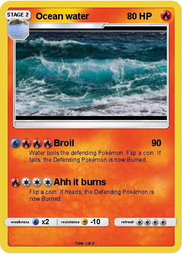 Pokemon Ocean water
