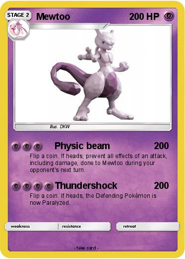 Pokemon Mewtoo