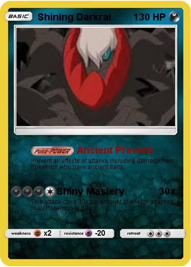 Pokemon Shining Darkrai