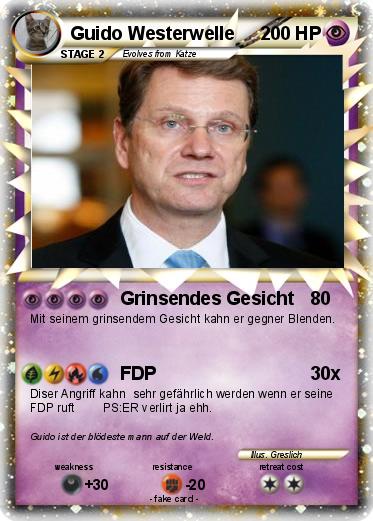 Pokemon Guido Westerwelle