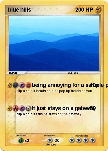 Pokemon blue hills