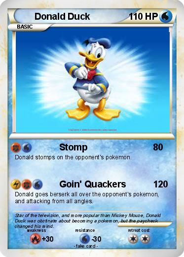 Pokemon Donald Duck
