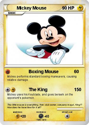 Pokemon Mickey Mouse