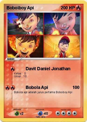 Pokemon Boboiboy Api