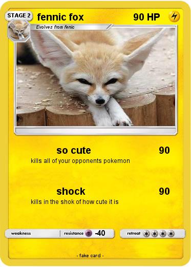 Pokemon fennic fox