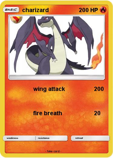 Pokemon charizard