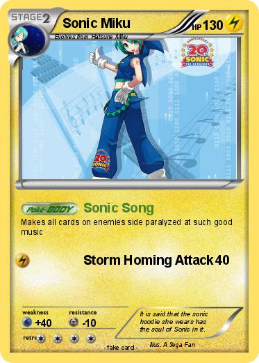 Pokemon Sonic Miku