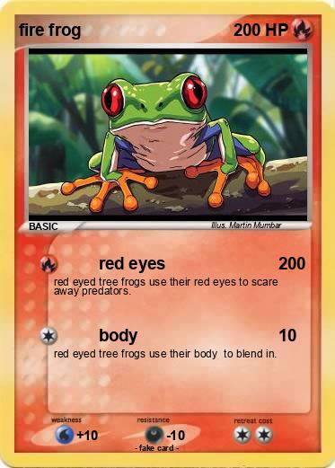 Pokemon fire frog