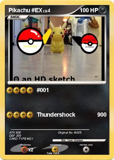 Pokemon Pikachu #EX