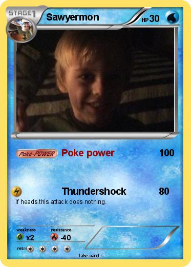 Pokemon Sawyermon