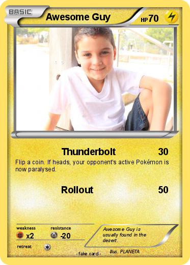 Pokemon Awesome Guy