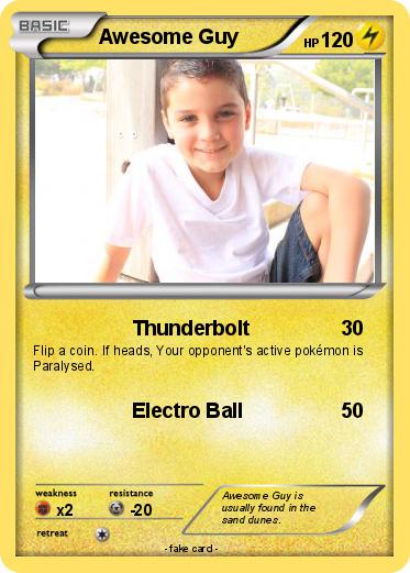 Pokemon Awesome Guy