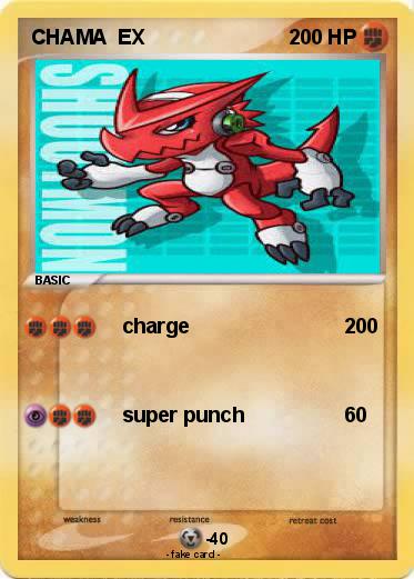 Pokemon CHAMA  EX