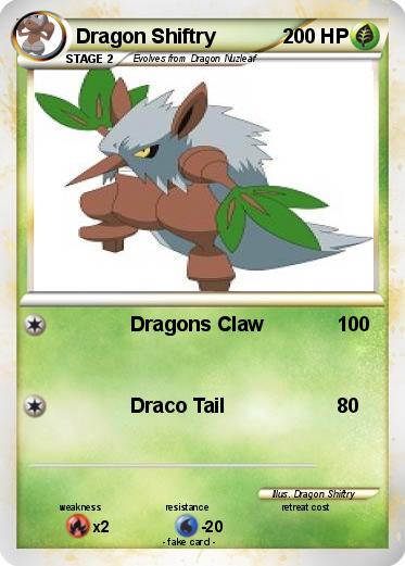 Pokemon Dragon Shiftry