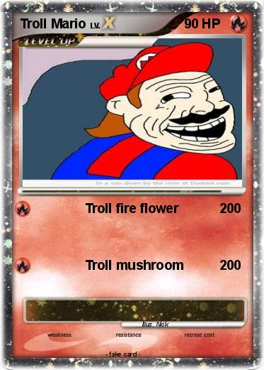 Pokemon Troll Mario