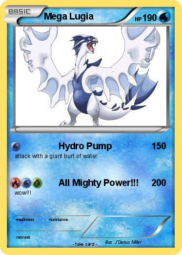 Pokemon Mega Lugia