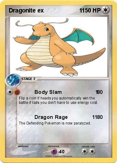 Pokemon Dragonite ex                      1   
