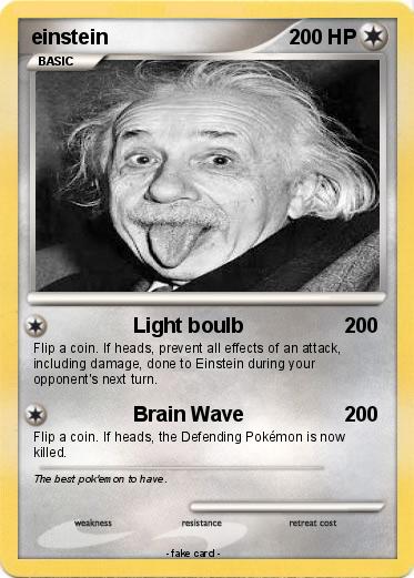 Pokemon einstein