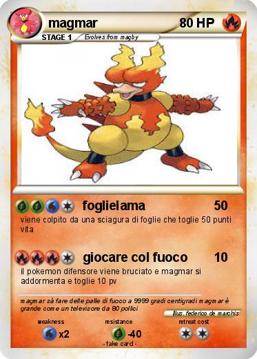 Pokemon magmar
